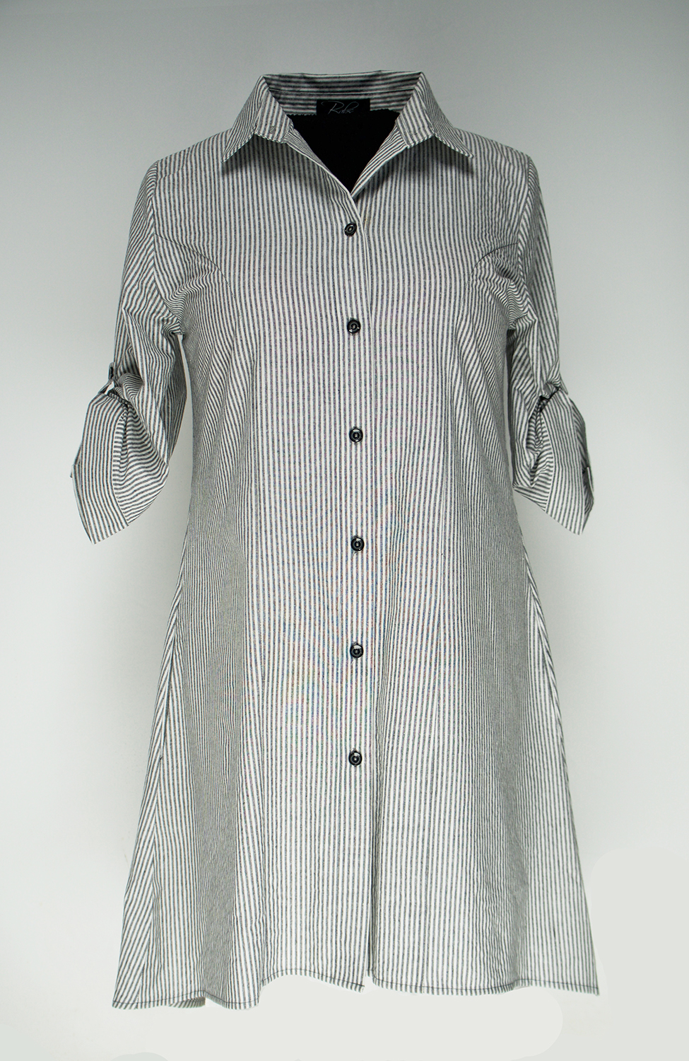 Gwen Shirt Pin Stripe | Babs Clothing